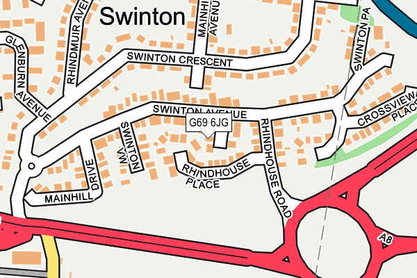 G69 6JG map - OS OpenMap – Local (Ordnance Survey) G69 6JG map - OS OpenMap – Local (Ordnance Survey)