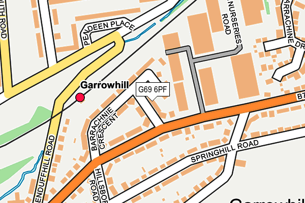 G69 6PF map - OS OpenMap – Local (Ordnance Survey) G69 6PF map - OS OpenMap – Local (Ordnance Survey)