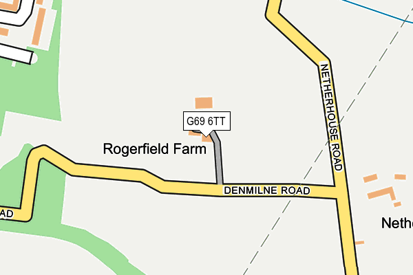 G69 6TT map - OS OpenMap – Local (Ordnance Survey) G69 6TT map - OS OpenMap – Local (Ordnance Survey)