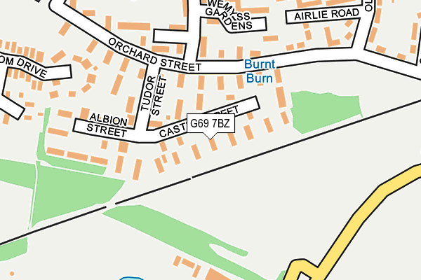 G69 7BZ map - OS OpenMap – Local (Ordnance Survey) G69 7BZ map - OS OpenMap – Local (Ordnance Survey)