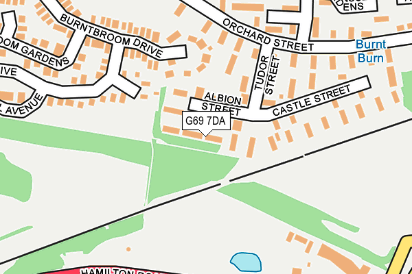 G69 7DA map - OS OpenMap – Local (Ordnance Survey) G69 7DA map - OS OpenMap – Local (Ordnance Survey)