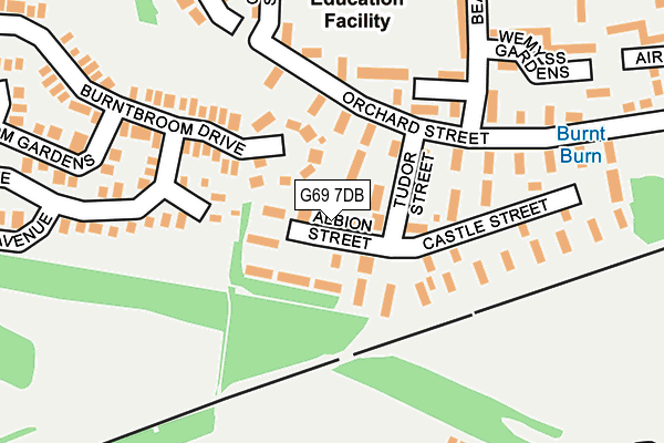 G69 7DB map - OS OpenMap – Local (Ordnance Survey) G69 7DB map - OS OpenMap – Local (Ordnance Survey)