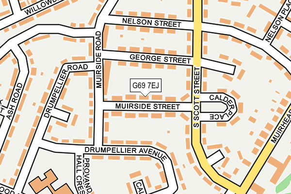 G69 7EJ map - OS OpenMap – Local (Ordnance Survey) G69 7EJ map - OS OpenMap – Local (Ordnance Survey)