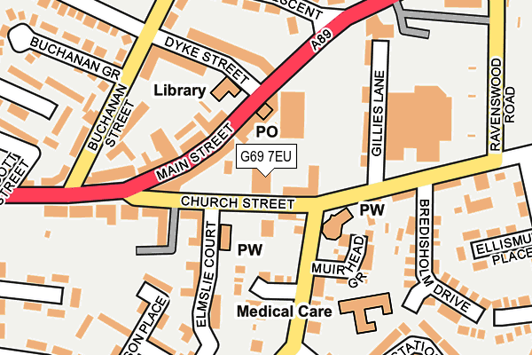 G69 7EU map - OS OpenMap – Local (Ordnance Survey) G69 7EU map - OS OpenMap – Local (Ordnance Survey)