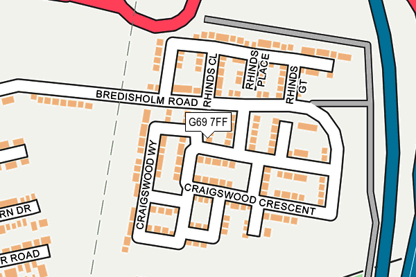 G69 7FF map - OS OpenMap – Local (Ordnance Survey) G69 7FF map - OS OpenMap – Local (Ordnance Survey)