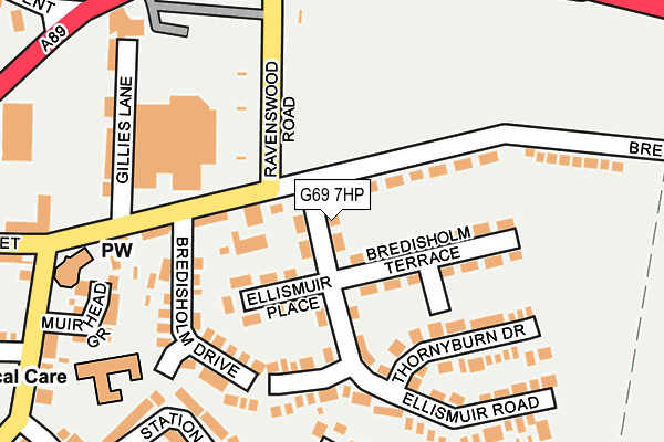 G69 7HP map - OS OpenMap – Local (Ordnance Survey) G69 7HP map - OS OpenMap – Local (Ordnance Survey)