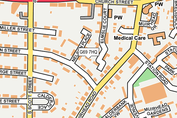 G69 7HQ map - OS OpenMap – Local (Ordnance Survey) G69 7HQ map - OS OpenMap – Local (Ordnance Survey)