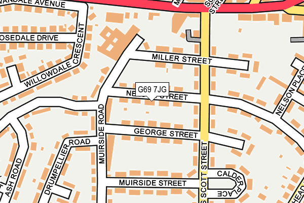 G69 7JG map - OS OpenMap – Local (Ordnance Survey) G69 7JG map - OS OpenMap – Local (Ordnance Survey)