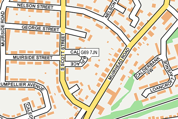 G69 7JN map - OS OpenMap – Local (Ordnance Survey) G69 7JN map - OS OpenMap – Local (Ordnance Survey)