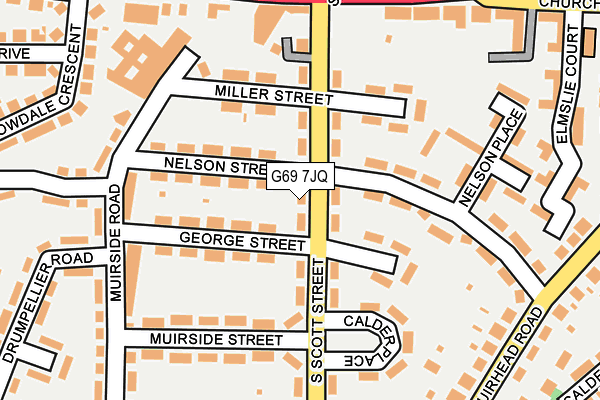 G69 7JQ map - OS OpenMap – Local (Ordnance Survey) G69 7JQ map - OS OpenMap – Local (Ordnance Survey)