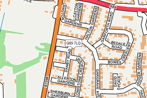 G69 7LQ map - OS OpenMap – Local (Ordnance Survey) G69 7LQ map - OS OpenMap – Local (Ordnance Survey)