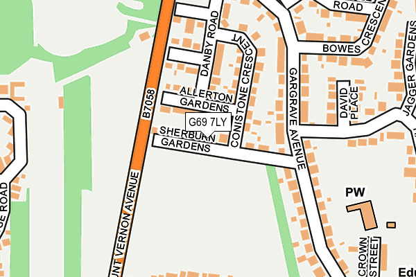 G69 7LY map - OS OpenMap – Local (Ordnance Survey) G69 7LY map - OS OpenMap – Local (Ordnance Survey)