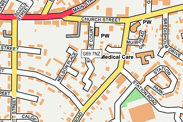 G69 7NZ map - OS OpenMap – Local (Ordnance Survey) G69 7NZ map - OS OpenMap – Local (Ordnance Survey)