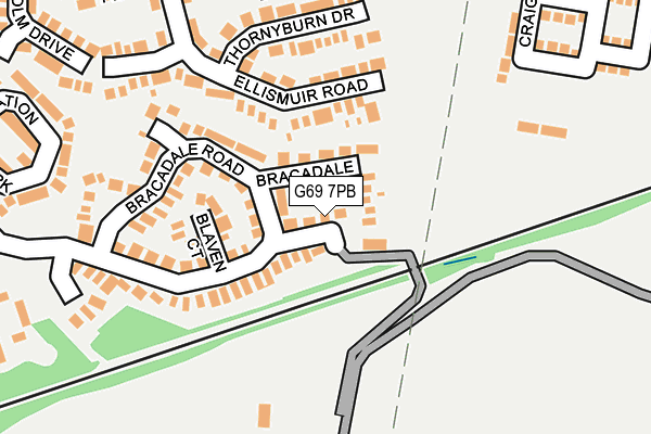 G69 7PB map - OS OpenMap – Local (Ordnance Survey) G69 7PB map - OS OpenMap – Local (Ordnance Survey)