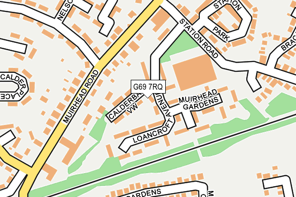 G69 7RQ map - OS OpenMap – Local (Ordnance Survey) G69 7RQ map - OS OpenMap – Local (Ordnance Survey)