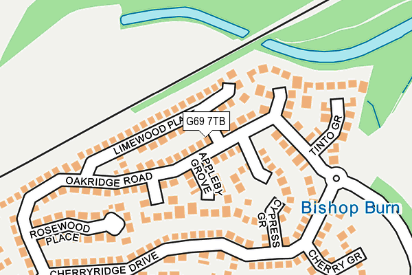 G69 7TB map - OS OpenMap – Local (Ordnance Survey) G69 7TB map - OS OpenMap – Local (Ordnance Survey)