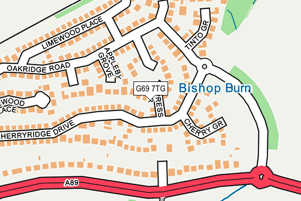 G69 7TG map - OS OpenMap – Local (Ordnance Survey) G69 7TG map - OS OpenMap – Local (Ordnance Survey)