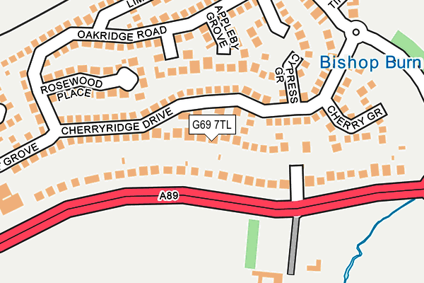 G69 7TL map - OS OpenMap – Local (Ordnance Survey) G69 7TL map - OS OpenMap – Local (Ordnance Survey)