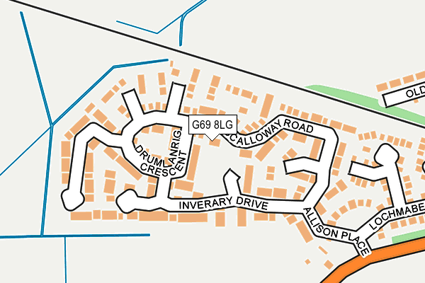 G69 8LG map - OS OpenMap – Local (Ordnance Survey) G69 8LG map - OS OpenMap – Local (Ordnance Survey)