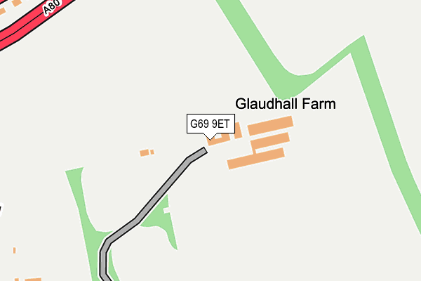 G69 9ET map - OS OpenMap – Local (Ordnance Survey) G69 9ET map - OS OpenMap – Local (Ordnance Survey)
