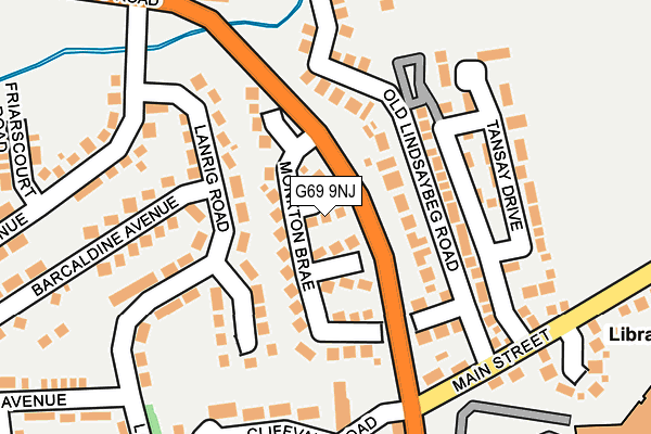G69 9NJ map - OS OpenMap – Local (Ordnance Survey) G69 9NJ map - OS OpenMap – Local (Ordnance Survey)