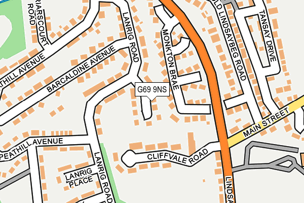 G69 9NS map - OS OpenMap – Local (Ordnance Survey) G69 9NS map - OS OpenMap – Local (Ordnance Survey)