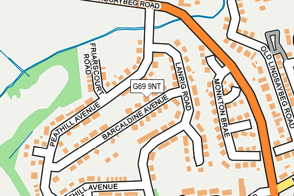G69 9NT map - OS OpenMap – Local (Ordnance Survey) G69 9NT map - OS OpenMap – Local (Ordnance Survey)
