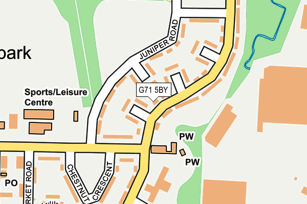 G71 5BY map - OS OpenMap – Local (Ordnance Survey) G71 5BY map - OS OpenMap – Local (Ordnance Survey)