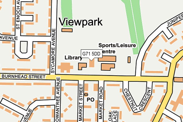 G71 5DD map - OS OpenMap – Local (Ordnance Survey) G71 5DD map - OS OpenMap – Local (Ordnance Survey)