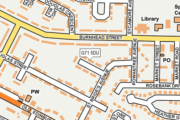 G71 5DU map - OS OpenMap – Local (Ordnance Survey) G71 5DU map - OS OpenMap – Local (Ordnance Survey)