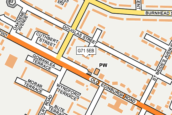 G71 5EB map - OS OpenMap – Local (Ordnance Survey) G71 5EB map - OS OpenMap – Local (Ordnance Survey)