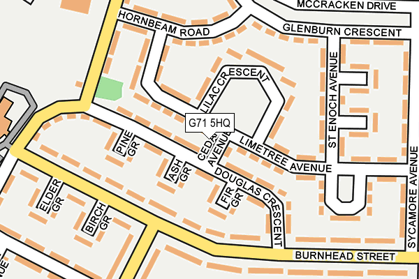 G71 5HQ map - OS OpenMap – Local (Ordnance Survey) G71 5HQ map - OS OpenMap – Local (Ordnance Survey)