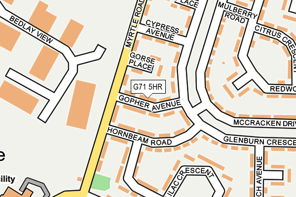 G71 5HR map - OS OpenMap – Local (Ordnance Survey) G71 5HR map - OS OpenMap – Local (Ordnance Survey)