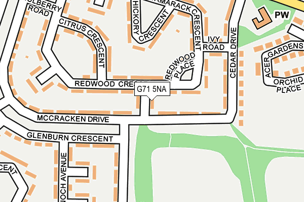 G71 5NA map - OS OpenMap – Local (Ordnance Survey) G71 5NA map - OS OpenMap – Local (Ordnance Survey)