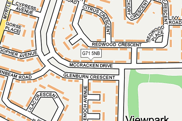 G71 5NB map - OS OpenMap – Local (Ordnance Survey) G71 5NB map - OS OpenMap – Local (Ordnance Survey)