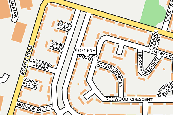G71 5NE map - OS OpenMap – Local (Ordnance Survey) G71 5NE map - OS OpenMap – Local (Ordnance Survey)
