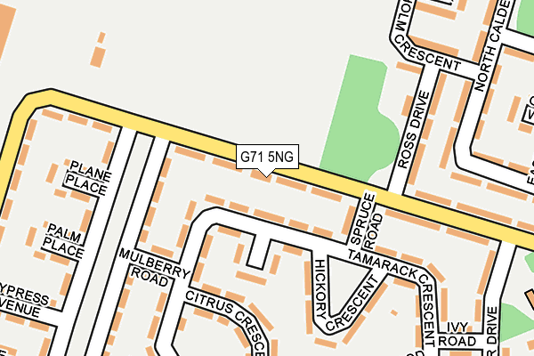 G71 5NG map - OS OpenMap – Local (Ordnance Survey) G71 5NG map - OS OpenMap – Local (Ordnance Survey)