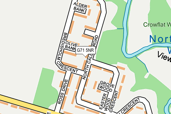 G71 5NR map - OS OpenMap – Local (Ordnance Survey) G71 5NR map - OS OpenMap – Local (Ordnance Survey)
