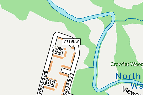 G71 5NW map - OS OpenMap – Local (Ordnance Survey) G71 5NW map - OS OpenMap – Local (Ordnance Survey)