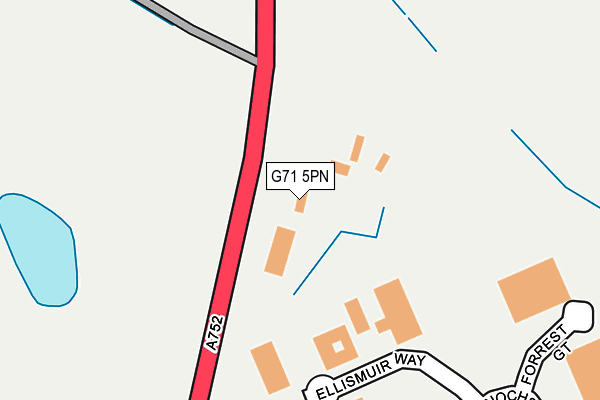 G71 5PN map - OS OpenMap – Local (Ordnance Survey) G71 5PN map - OS OpenMap – Local (Ordnance Survey)