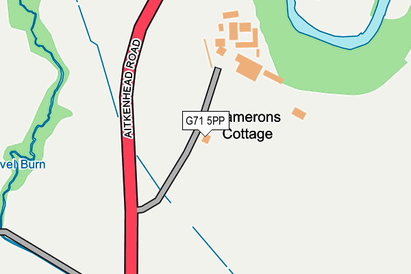 G71 5PP map - OS OpenMap – Local (Ordnance Survey) G71 5PP map - OS OpenMap – Local (Ordnance Survey)