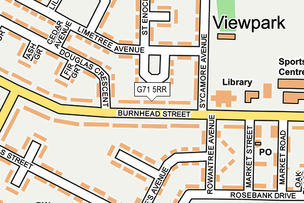 G71 5RR map - OS OpenMap – Local (Ordnance Survey) G71 5RR map - OS OpenMap – Local (Ordnance Survey)