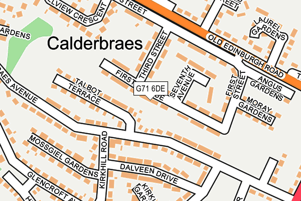 G71 6DE map - OS OpenMap – Local (Ordnance Survey) G71 6DE map - OS OpenMap – Local (Ordnance Survey)