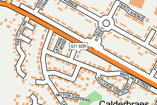G71 6DR map - OS OpenMap – Local (Ordnance Survey) G71 6DR map - OS OpenMap – Local (Ordnance Survey)