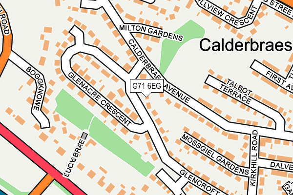 G71 6EG map - OS OpenMap – Local (Ordnance Survey) G71 6EG map - OS OpenMap – Local (Ordnance Survey)