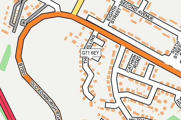 G71 6EY map - OS OpenMap – Local (Ordnance Survey) G71 6EY map - OS OpenMap – Local (Ordnance Survey)