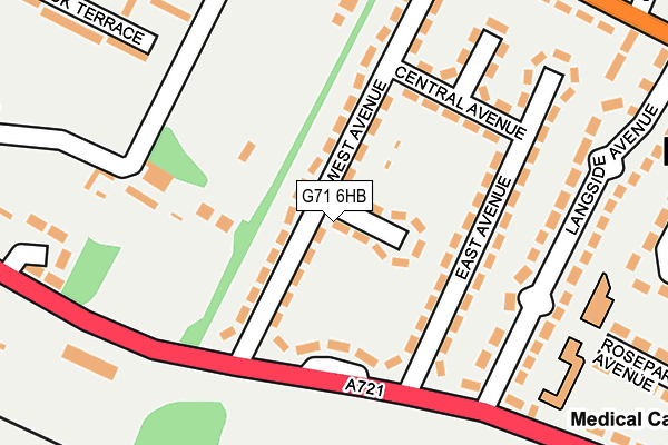 G71 6HB map - OS OpenMap – Local (Ordnance Survey) G71 6HB map - OS OpenMap – Local (Ordnance Survey)
