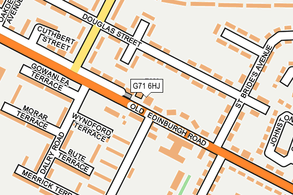 G71 6HJ map - OS OpenMap – Local (Ordnance Survey) G71 6HJ map - OS OpenMap – Local (Ordnance Survey)
