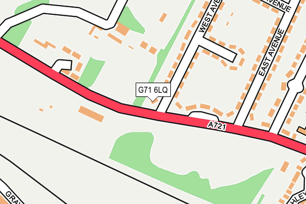 G71 6LQ map - OS OpenMap – Local (Ordnance Survey) G71 6LQ map - OS OpenMap – Local (Ordnance Survey)
