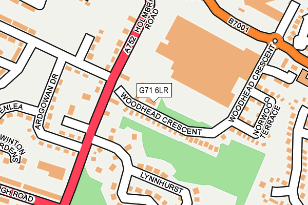 G71 6LR map - OS OpenMap – Local (Ordnance Survey) G71 6LR map - OS OpenMap – Local (Ordnance Survey)